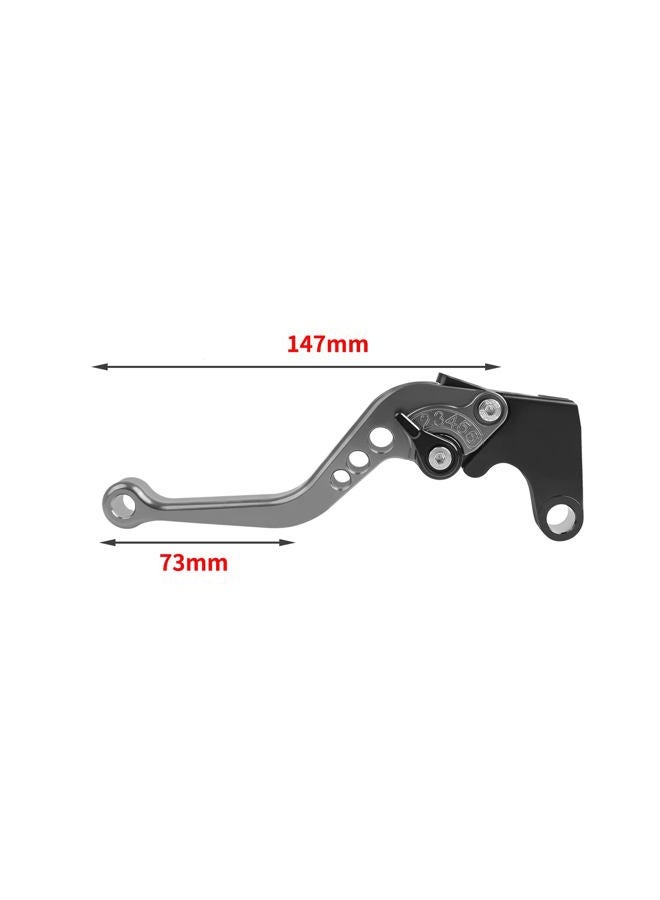 HAONEL Short Brake Clutch Lever Sets CNC Aluminum Replacement for Kawasaki 2017-2023 Z650 Z900 Ninja 650R ER-6F Vulcan S 650 EN650 KLE650 Versys 650 KLZ1000 Versys 1000 ZX-4R (Green) - Image 3