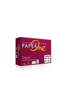 PaperOne PaperOne Digital Carbon Neutral Premium Copy Paper, 80 GSM, A4 Size, 500 sheets ream  - Image 1