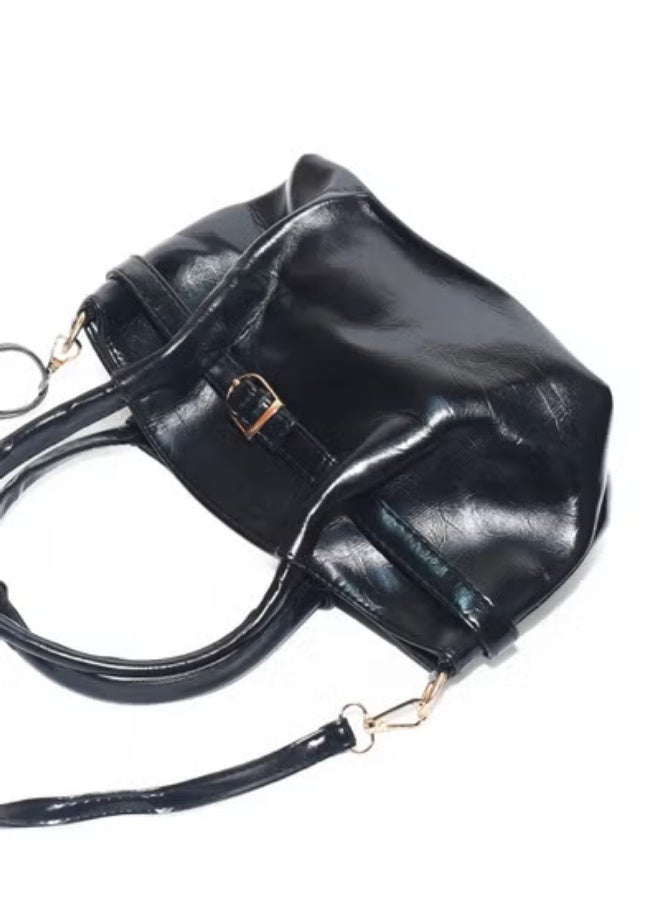 Versatile 3-in-1 Leather Women’s Bag – Crossbody, Handheld & Shoulder - Image 4