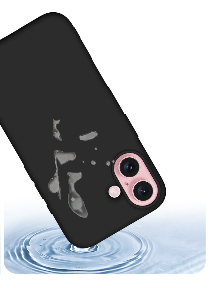CATANES (for iPhone 16) Case, Slim Silicone Case, Full Covered Anti Scratch Shockproof Protective Cover  - Image 4