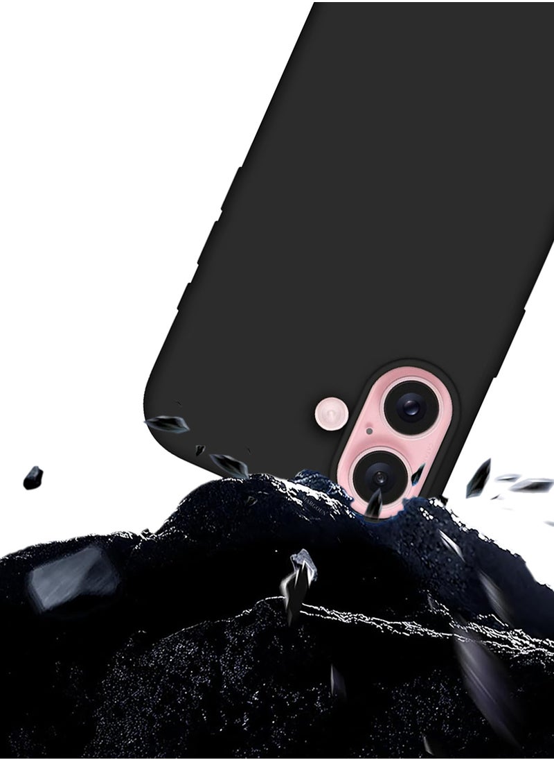 CATANES (for iPhone 16) Case, Slim Silicone Case, Full Covered Anti Scratch Shockproof Protective Cover  - Image 3