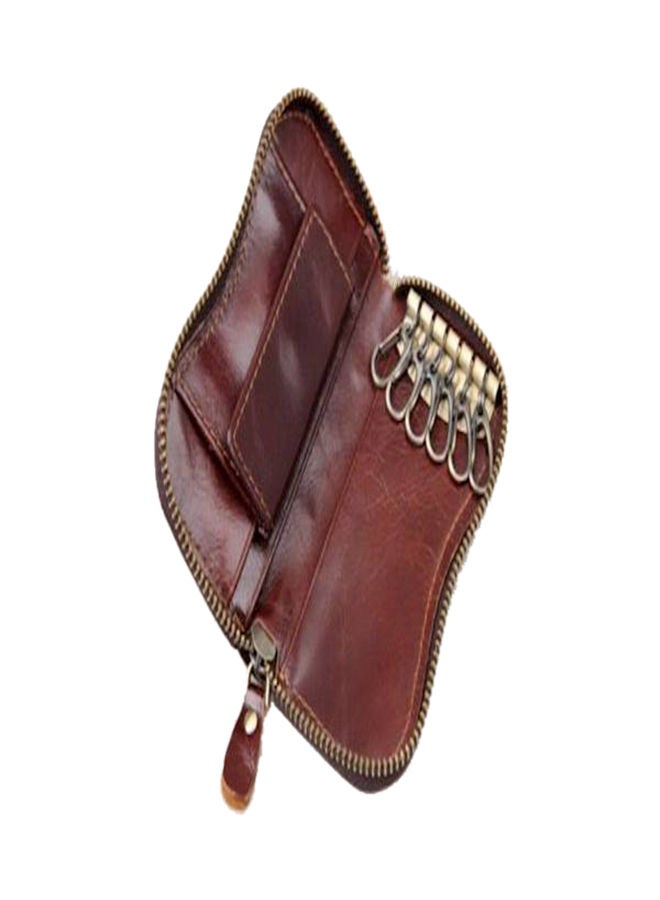 NIBEMINENT Multifunctional Genuine Leather Handmade Key Chain