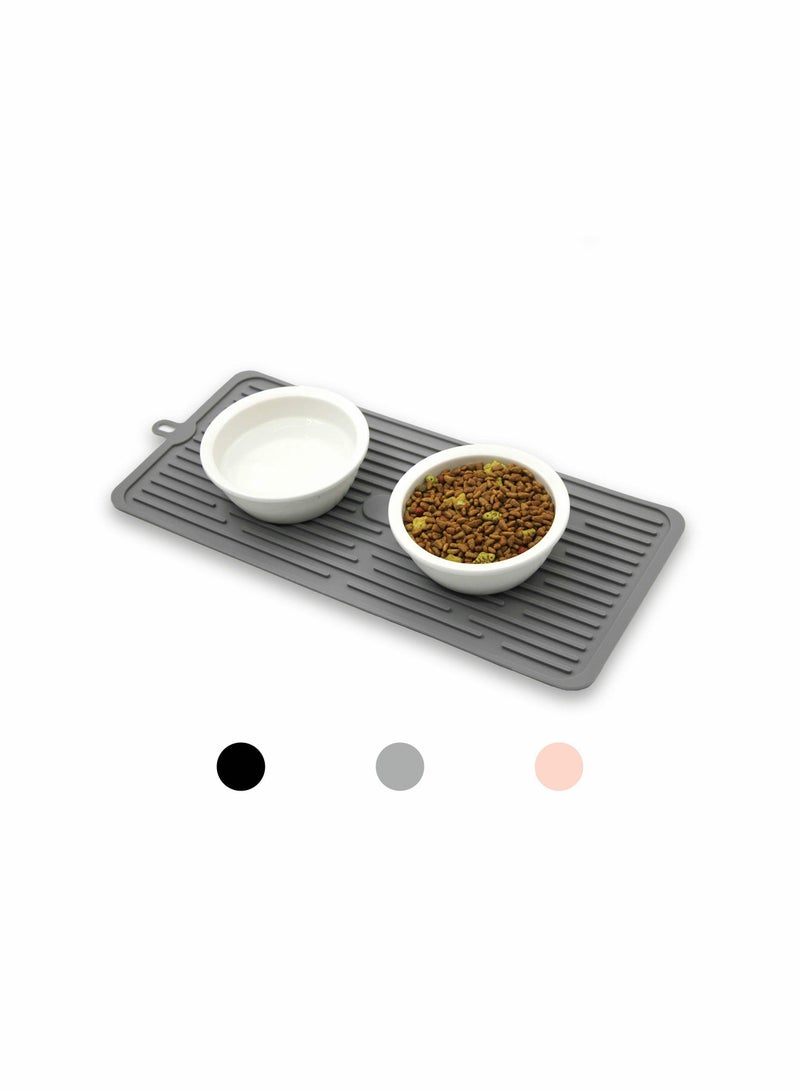 SYOSI Pet Placemat for Dog and Cat, Mat for Prevent Food and Water Overflow, Suitable for Medium and Small Pet - Image 1