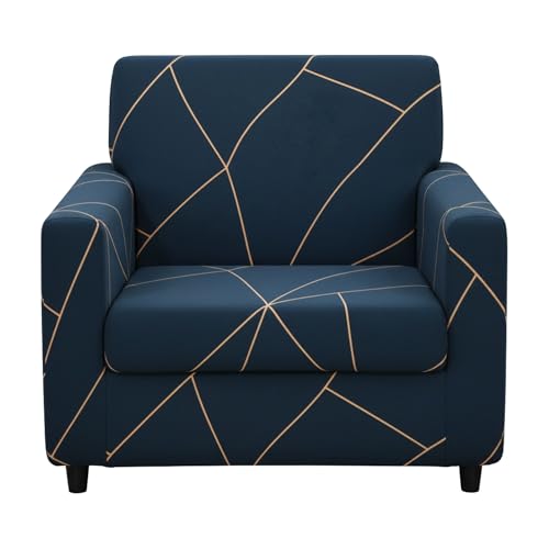 Bigkart Elastic Sofa Covers for 1 Seater Sofas | Polyster-Spandex, Stretchable, Sofa Covers for Single, Double and Triple Seater Sofas - Image 1
