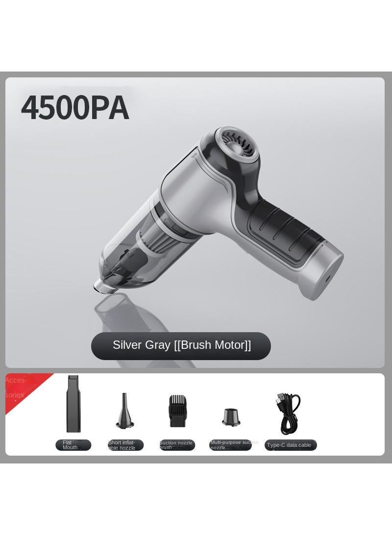 Bluejw Cordless Handheld Vacuum Cleaner,4500Pa Mini Car Vacuum Cleaner Built-In Brush-Less Motor Ultra Light Rechargeable Wet Dry Typc-C Portable Vacuum Cleaner For Car,Home,Hai - Image 1