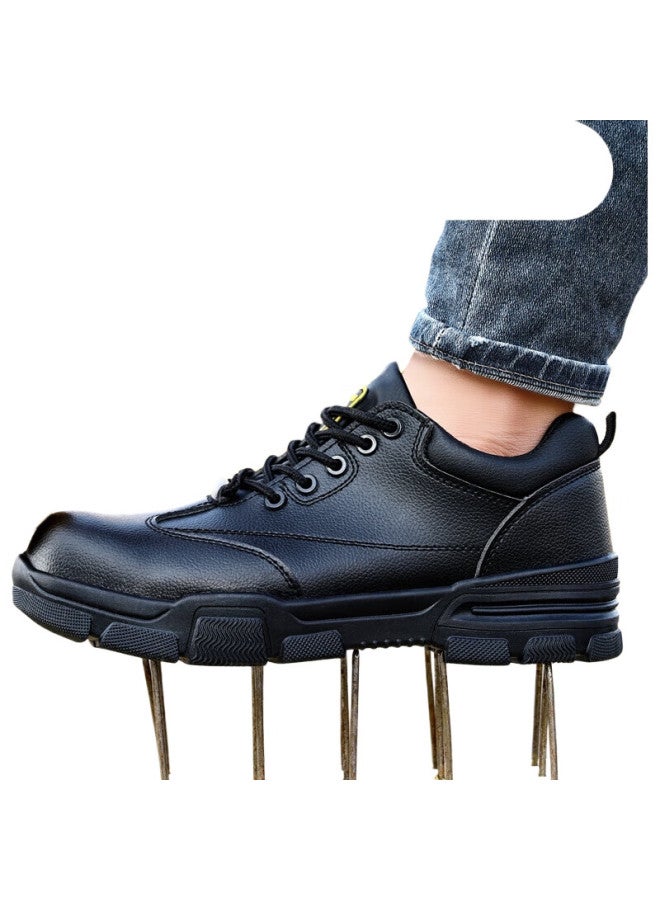 JUNBU Safety Shoes For Men, Electrician Insulated Anti-Smashing Anti-Puncture Plastic Toe Cap Work Boots 2165Kv Size 41 - Image 2