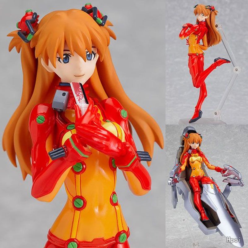 Evangelion Rei, Asuka and Mari Action Figure Model Statue - Image 5