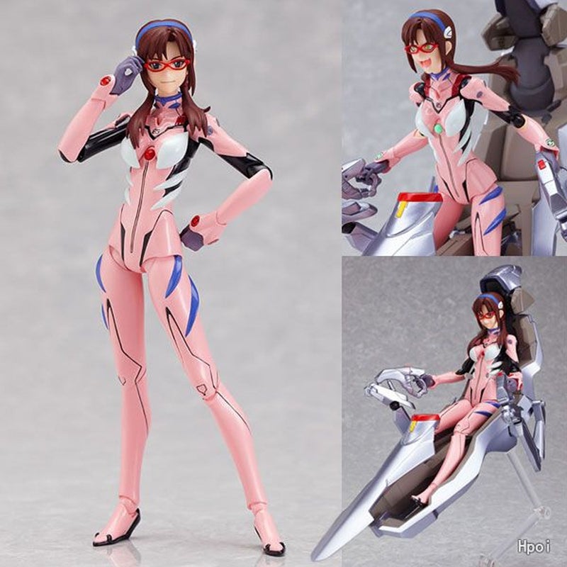 Evangelion Rei, Asuka and Mari Action Figure Model Statue - Image 4