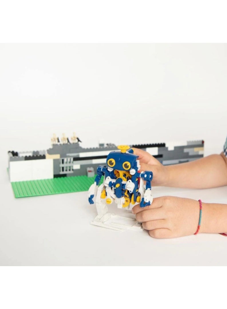 Pro'skit Pro’sKit GE-730 3-in-1 Spiral Spring Science Kit – Battery-Free STEM Robot, Race Car & Timer DIY Build Set for Kids - Image 5