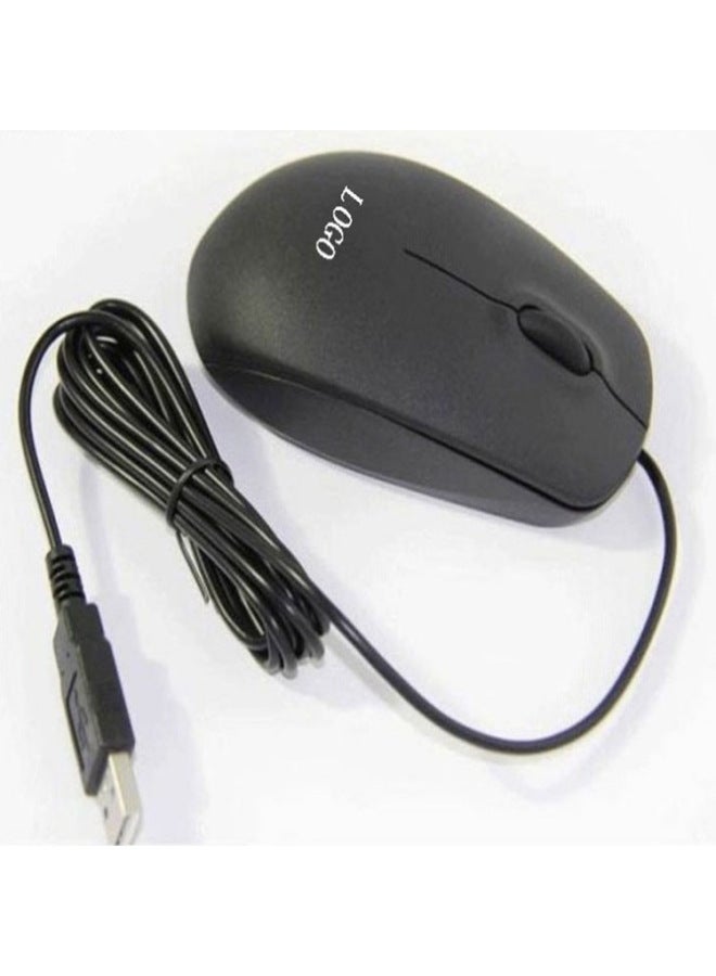 For MS111 Mouse Notebook Wired USB Mouse Direct Notebook Desktop Home-Color:Black  - Image 3