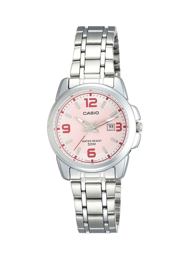 CASIO Women Water Resistant Stainless Steel Analog Watch LTP-1314D-5ADF - Image 1