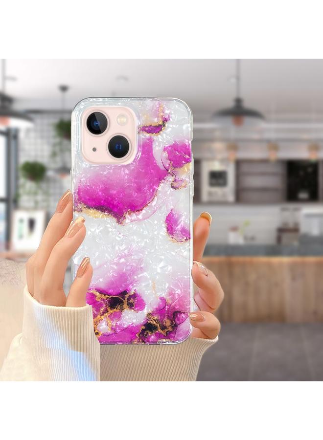 S-TOP Case For iPhone 15 IMD Shell Pattern TPU Phone Case - Image 4