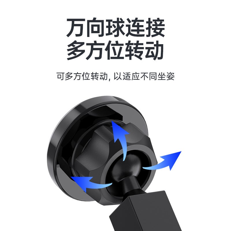 Car Phone Holder Magnetic for Fits Most Smartphones Red with Easy Storage - Image 5