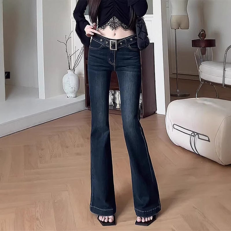 Unisex Classic Denim Jeans Loose Fit Daily Outdoor Wear - Image 3