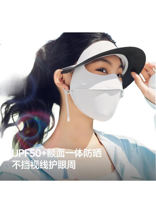 Beneunder Full Face Sun Protection Hat With Uv Protection Face Mask In Tea Mist Green - Image 3