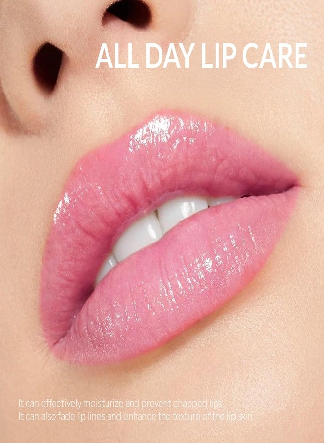 FREEORR Transferproof Color Changing Lipstick, Gold Crystal Ph Color Changing Lipstick, Long Lasting Moisturizing Gold Foil Glossy Shine Lip Gloss-2PCS - Image 5