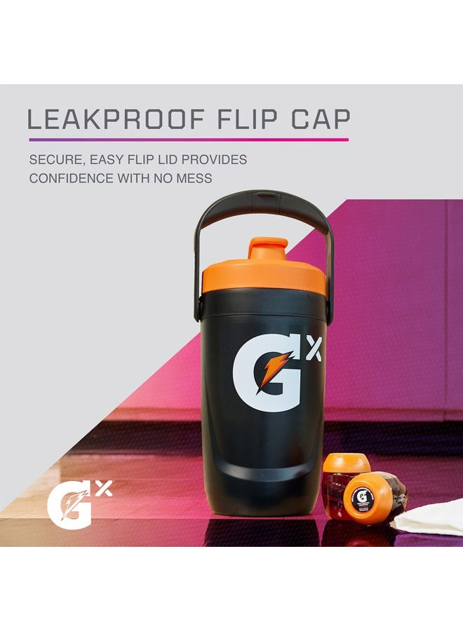 Gatorade Gx Performance Jug, 64oz, Leakproof, Non Slip Grip, Great for Athletes, Red - Image 3