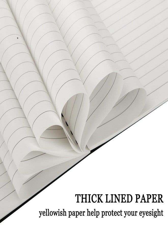 MIVIDE 24 Pack Black A5 Spiral Notebook, 8.2 x 5.7 Inch 60 Pages Hardcover Spiral Lined Notebook Journal, Lined Travel Bulk Writing Paper Notebook for School Business Office Supplies - Image 3