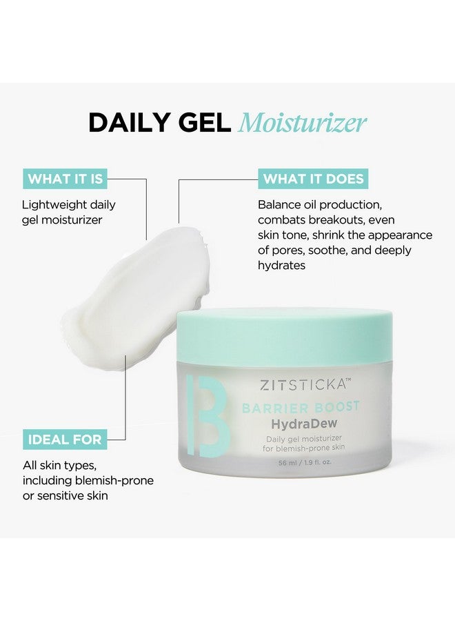 ZITSTICKA New Hydradew Gel Moisturizer For Face 1.9 Fl Oz Hydrating Formula For Acne Prone Dry Oily & Sensitive Skin Made W/Niacinamide Hyaluronic Acid & Green Tea Facial Skincare For Women - Image 5