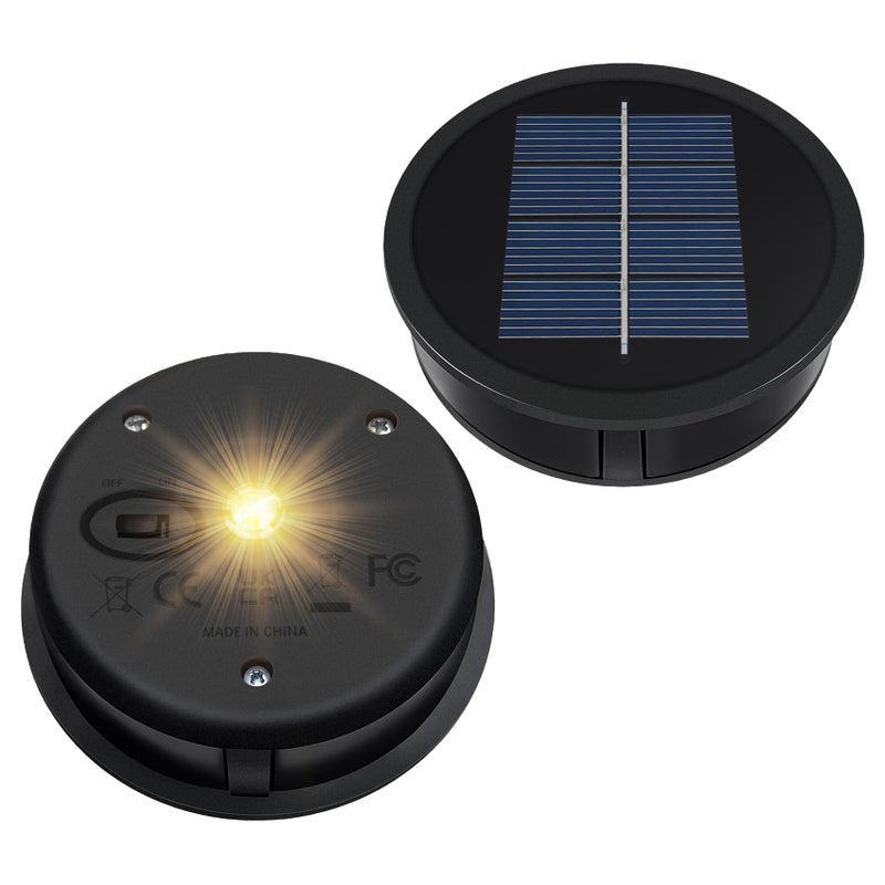 Go2garden AA 600Mah Solar Replacement Lights Parts for Outdoor Solar Lantern Waterproof, Warm White Glow for Halloween DIY Items Mothers' Day Garden Gifts - Image 1