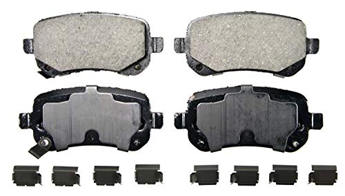 Wagner QS ZD1326 Disc Brake Pad Set Reduced Vibration Fits 20082012 Chrysler Town Country 20082012 Dodge Grand Caravan