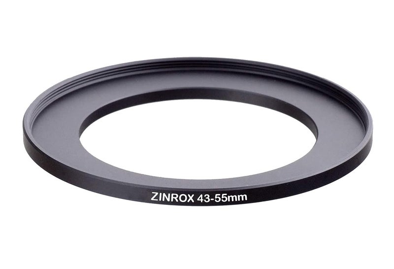 ZINROX® 43-55mm Step Up Lens Filter Adapter Ring, Set of 1 Piece - Size : 43mm to 55mm Stepping Ring - Image 5