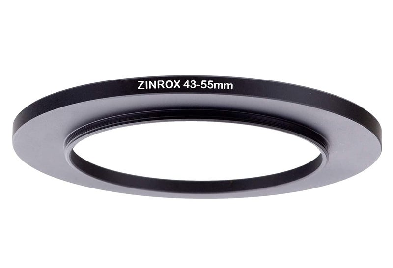 ZINROX® 43-55mm Step Up Lens Filter Adapter Ring, Set of 1 Piece - Size : 43mm to 55mm Stepping Ring - Image 3