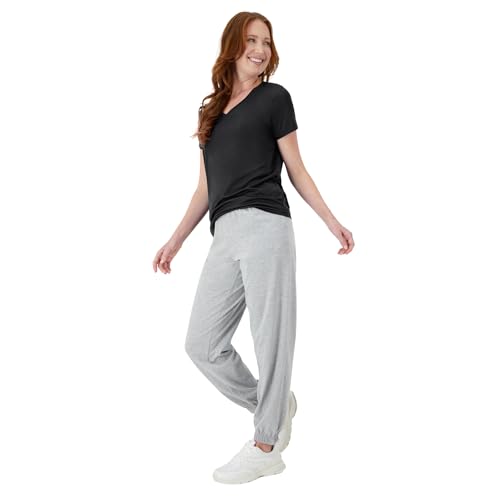 Hanes Women's Short Sleeve Cool DRI V-Neck Tee, Black, 3X-Large - Image 4