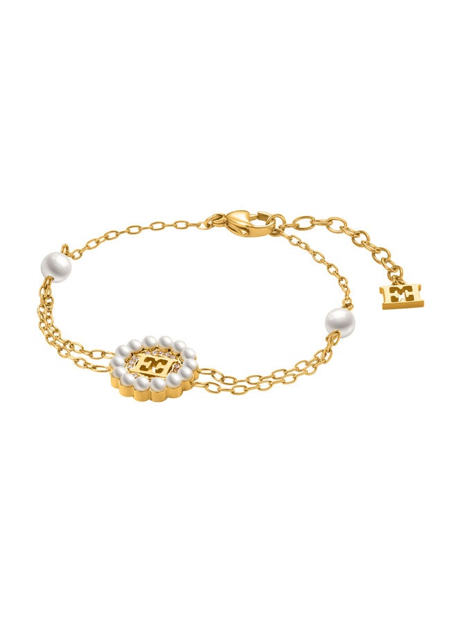 ESCADA Clara Bracelet for Women Pearls and Crystals, Elegant Design, Captivating Luxury Statement - Image 1