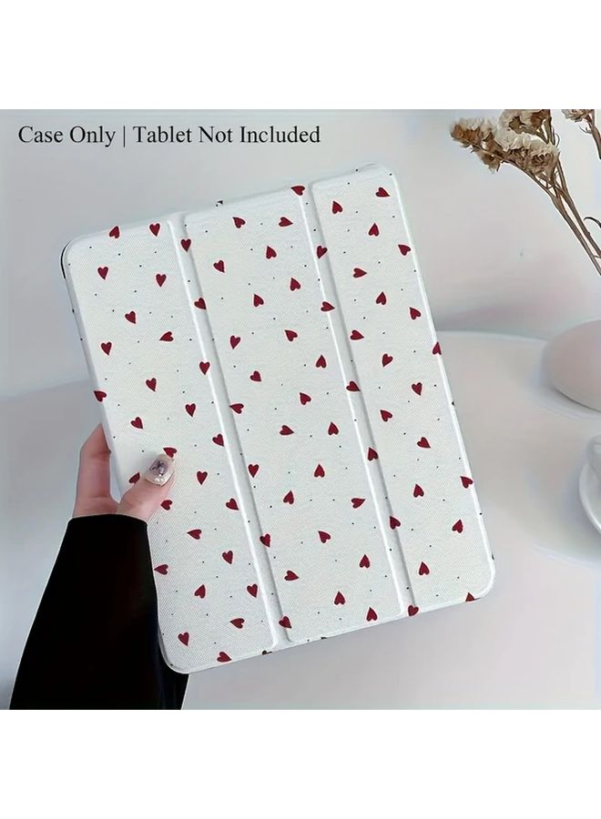Tribal Smart Heart Tri Fold Case For Ipad Air 3 And Pro 10 5 Inch With Stand Pen Slot And Sleep Wake Function - Image 1