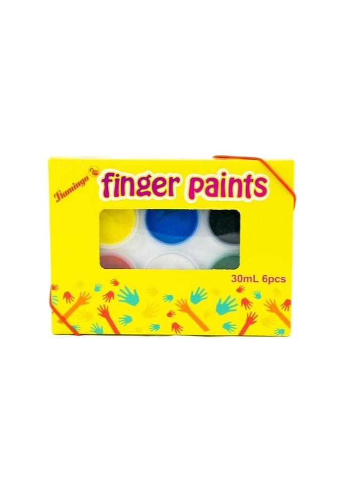 Flamingo FINGER PAINTS 6PC 30ML - Image 1