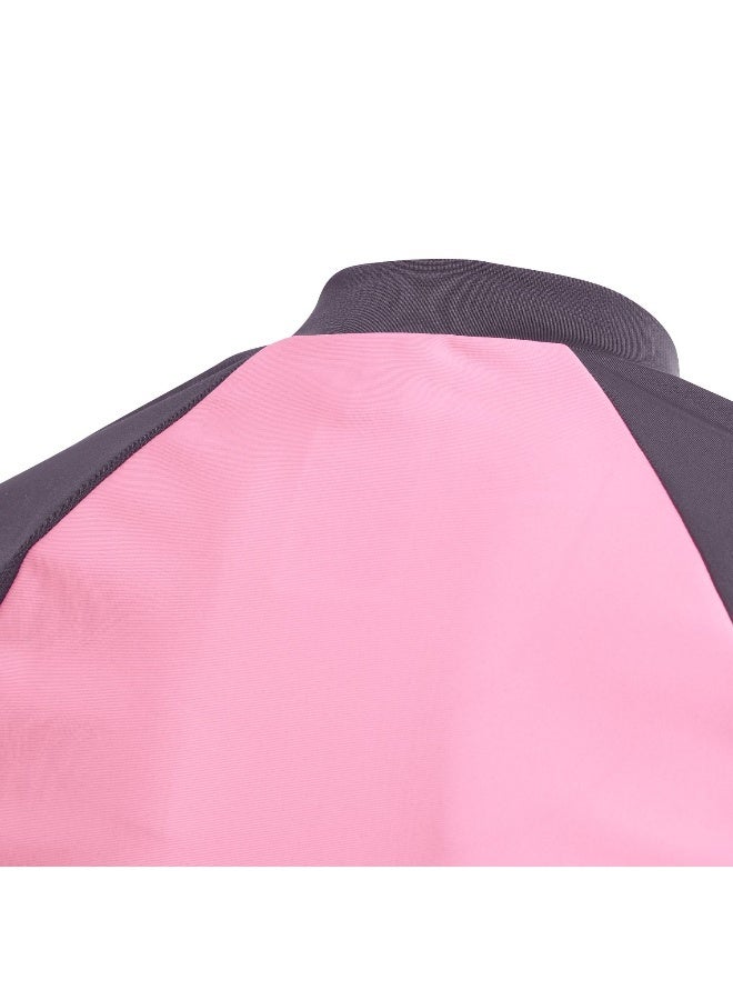 Adidas adidas Kids Rashgd Ls Pink Swim Swimwear 1824  - Image 4