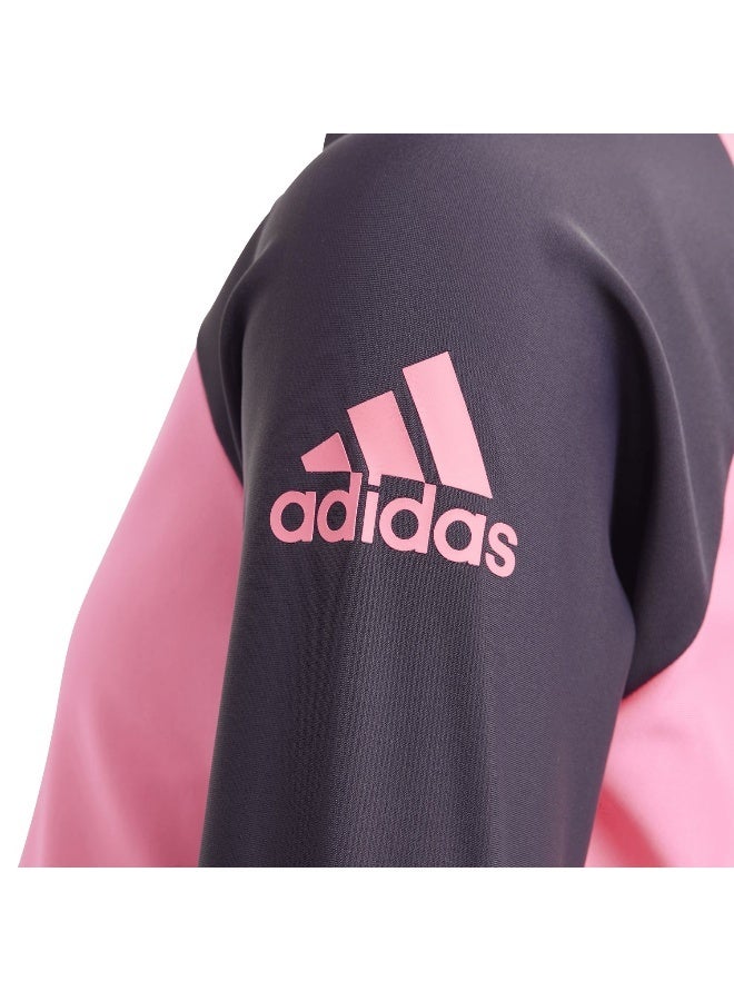 Adidas adidas Kids Rashgd Ls Pink Swim Swimwear 1824  - Image 5