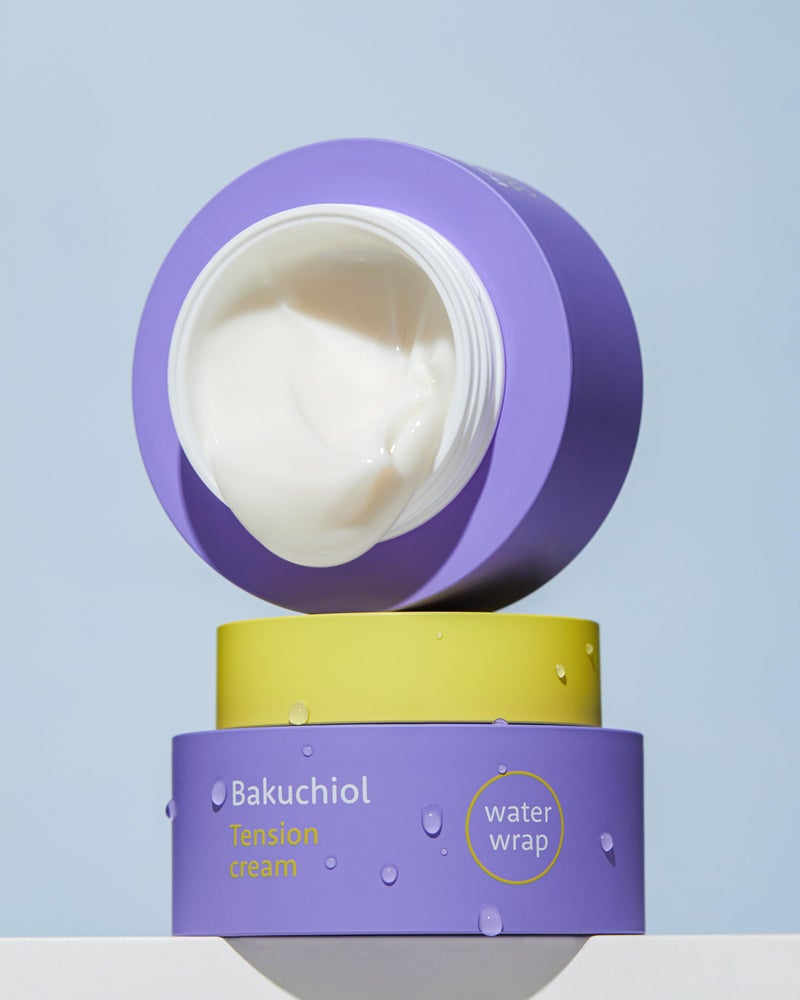 CHARMZONE Bakuchiol WaterWrap Tension Cream â€“ Korean Skincare Retinol Alternative with 99% Bakuchiol, Pore Refining, 8-Layer Hyaluronic Acid for Firming, Anti-Aging, Hydration (1.69 fl. oz / 50 ml) - Image 3
