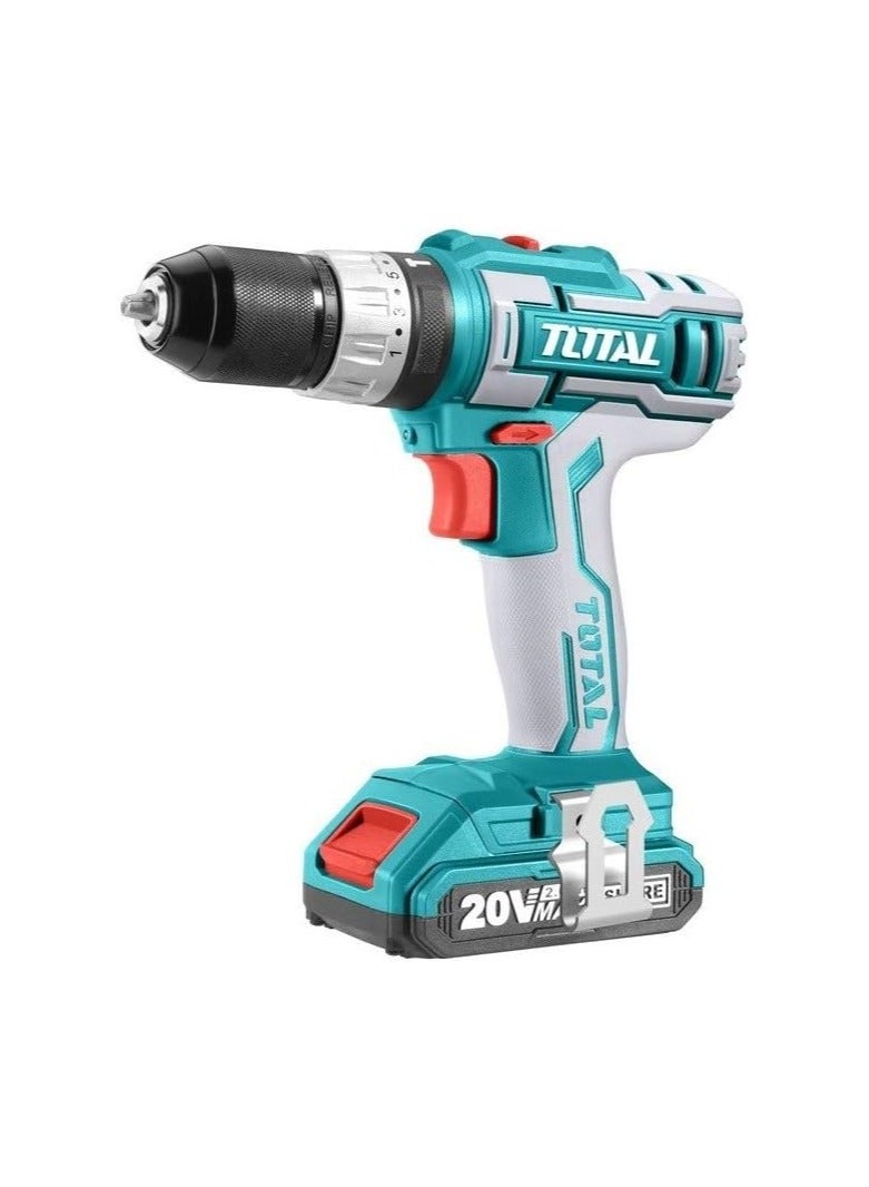 توتال TOTAL Lithium-Ion Cordless Impact Drill 20V TIDLI2002  - Image 1