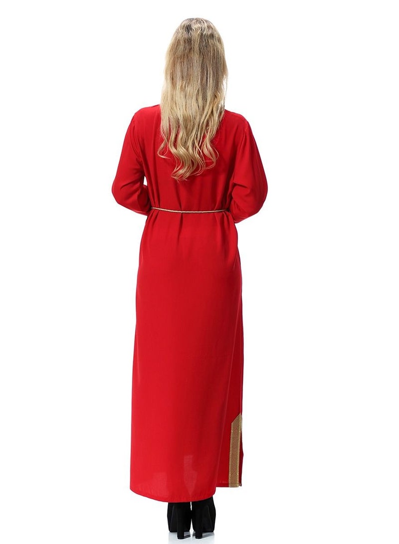 Loquat Lady wool peach Dress - Image 2
