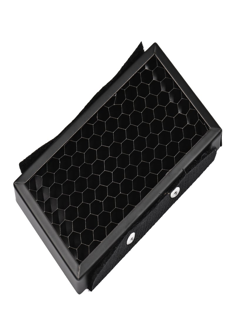 Universal Camera Flash Honeycomb Grid Metal Accessory Replacement for Canon Nikon Sony Godox Yongnuo Speedlite Easy Installation - Image 2