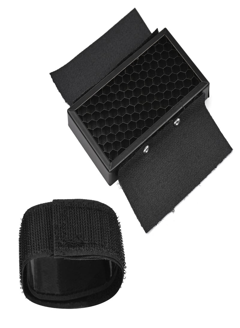Universal Camera Flash Honeycomb Grid Metal Accessory Replacement for Canon Nikon Sony Godox Yongnuo Speedlite Easy Installation - Image 3