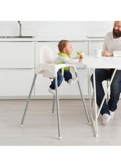 BLOOMING TIME Washable Highchair for Babies & Toddlers, Adjustable Baby Feeding Chair with Removable Tray, Portable & Non-Tip Design, Compact & Lightweight, Easy to Clean  - Image 5