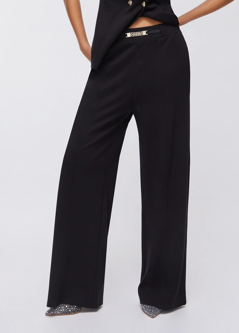 Liu Jo Trousers with Slit Details
