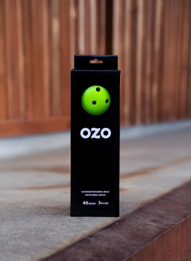 أوزو مجموعة كرات بيكلبول من أوزو - 6 كرات داخلية، 26 فتحة، قالب دوار - Image 5