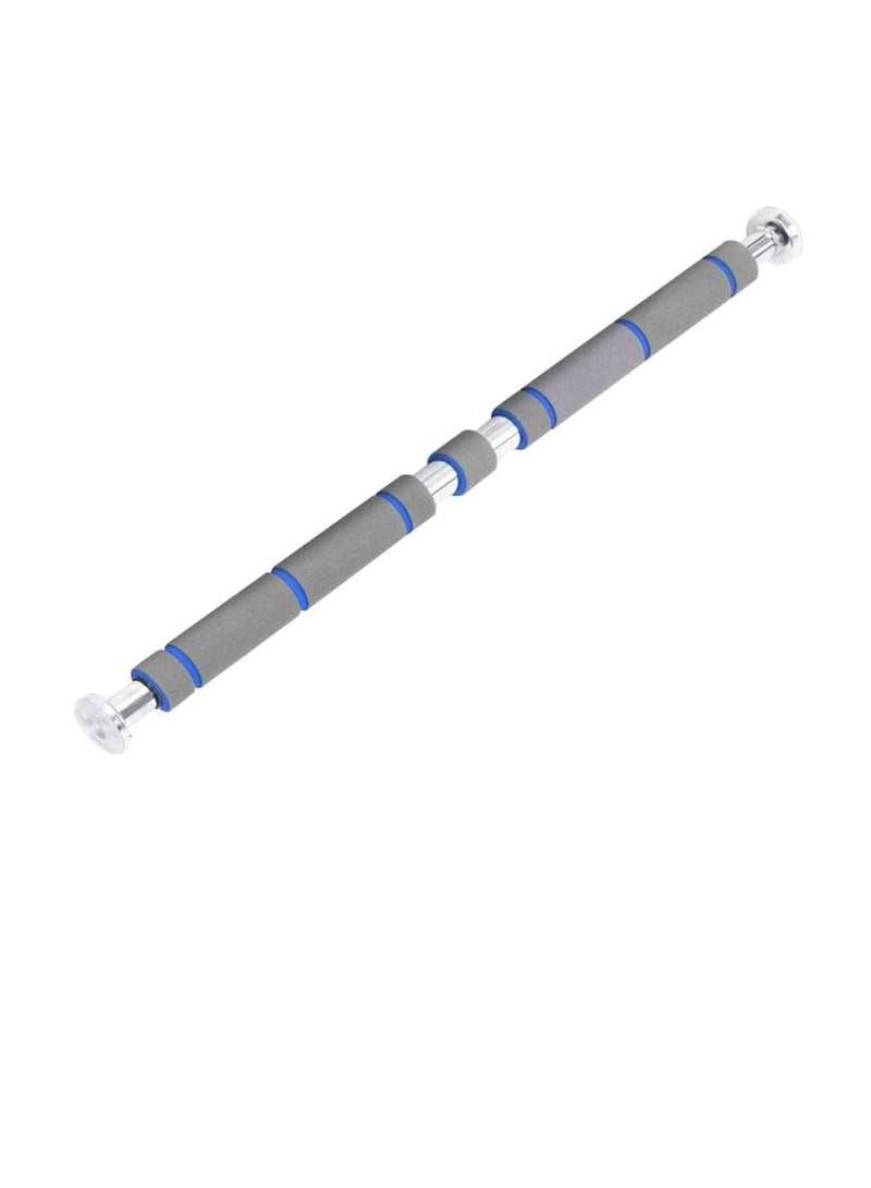 H PRO Pro Adjustable Full Foam Door Horizontal Pull Up Bar| Portable Chin Up Pull Up Bar For Door Frame| Home Exercise Training Fitness Gym Workout Equipment| Heavy-Duty Stainless-Steel Foam Grip - Image 1