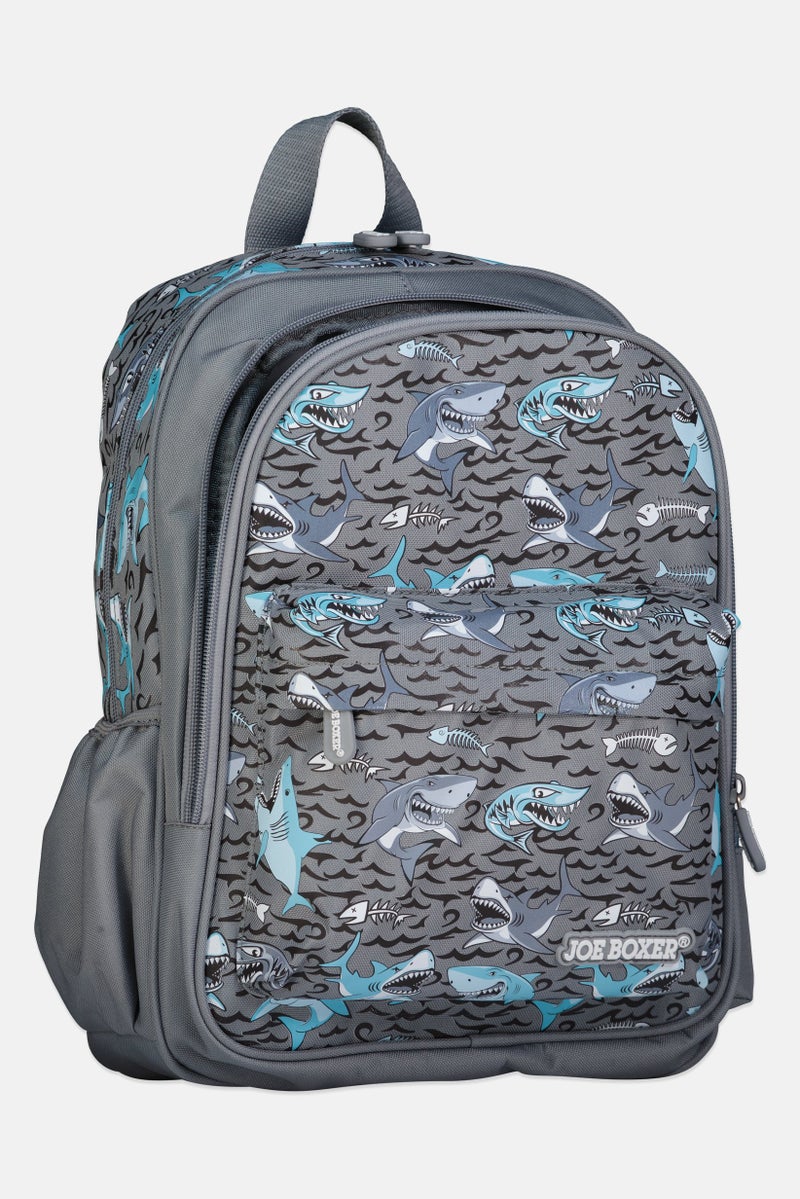 Joe Boxer Kids Boy Graphic Print Backpack, Multicolor - Image 3