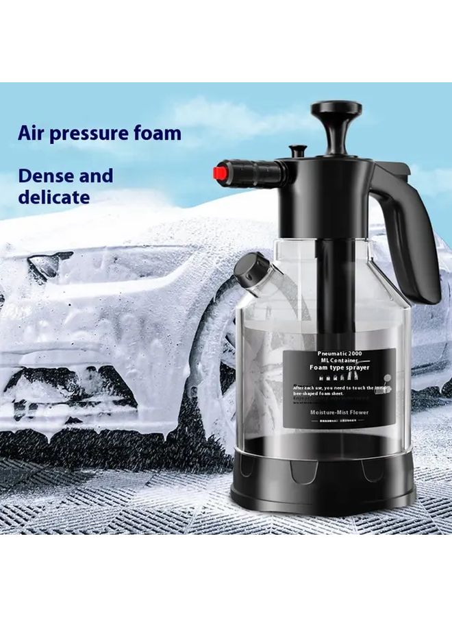 Foam Watering Can A1 Air Pressure Foam Sprayer for Car Wash Waxing Gardening No Battery Needed - Image 1