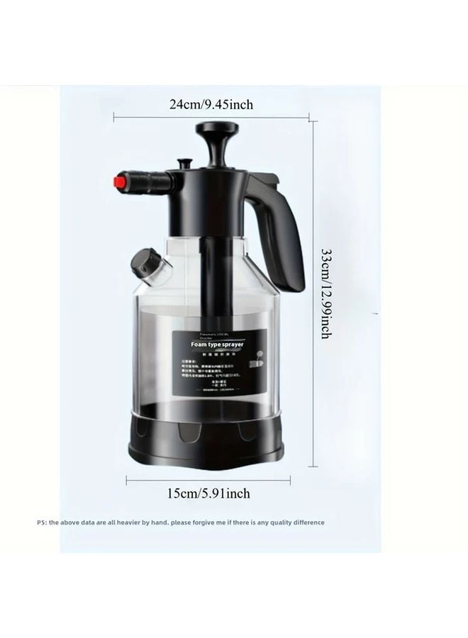 Foam Watering Can A1 Air Pressure Foam Sprayer for Car Wash Waxing Gardening No Battery Needed - Image 4