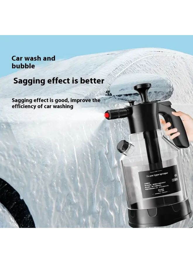 Foam Watering Can A1 Air Pressure Foam Sprayer for Car Wash Waxing Gardening No Battery Needed - Image 2