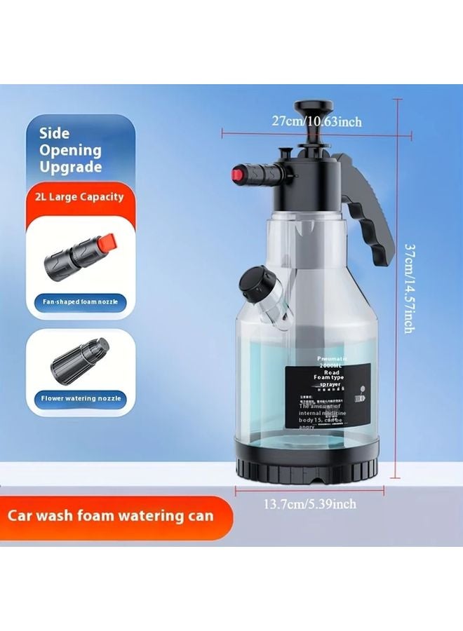 Foam Watering Can A1 Air Pressure Foam Sprayer for Car Wash Waxing Gardening No Battery Needed - Image 5