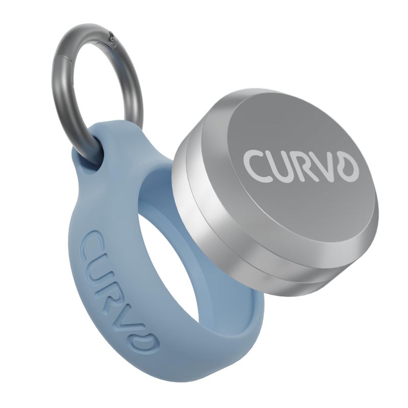CURVD Premium Carrying Case â€“ Durable Travel Keychain Container, Medicine Pill Organizer & Travel Pill Box, Small Waterproof Holder for Pills, Earplugs, Jewelry, Compatible with Loop, Vibes & Eargasm - Image 1