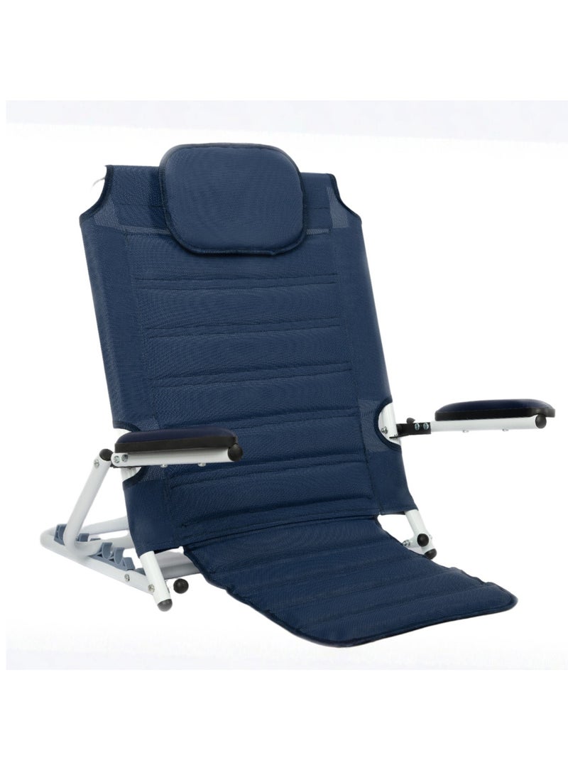 Padded Foldable Backrest with Armrest - Image 1