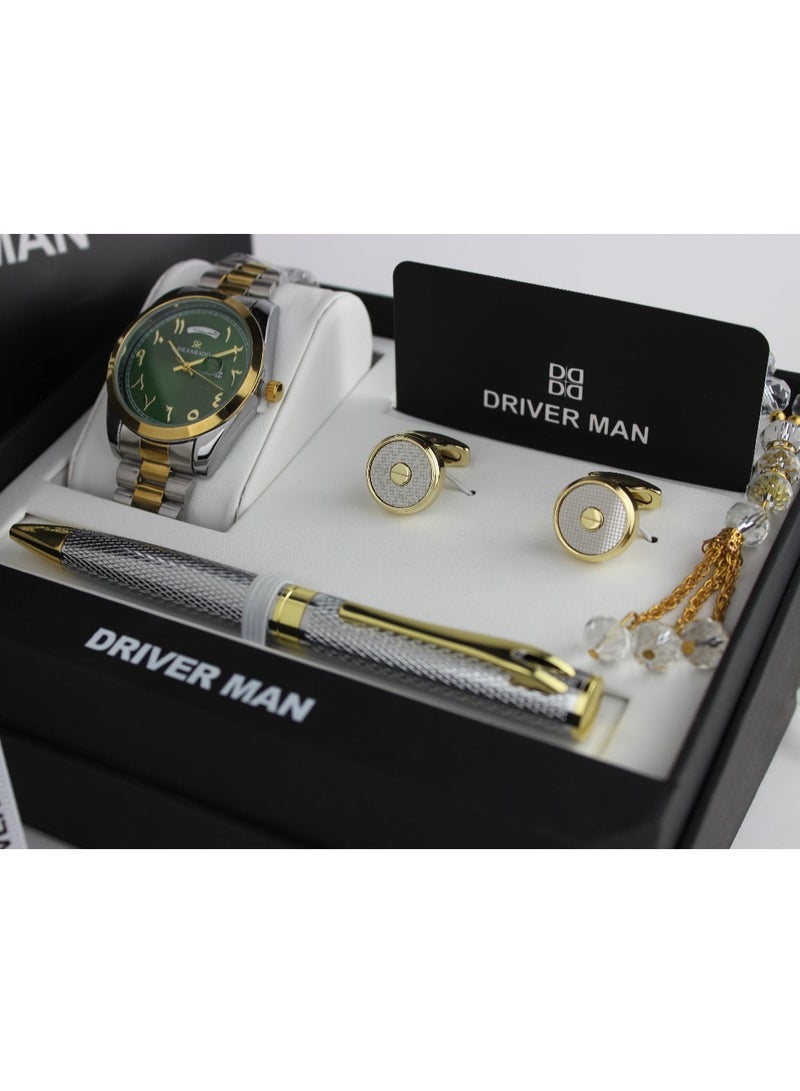 MAN A luxurious four-piece men's watch set